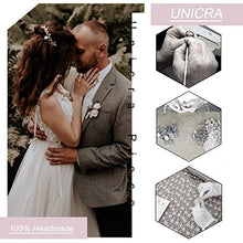Load image into Gallery viewer, Unicra Bride Wedding Hair Vine Flower Hair Accessories Pearl Bridal Headpiece Hair Band for Women and Girls (Silver)
