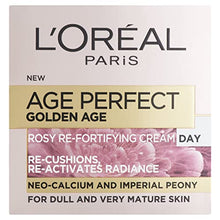 Load image into Gallery viewer, L’Oreal Paris Face Moisturiser, Age Perfect Golden Age Day Cream, Rehydrates and Restores Appearance Of Skin [50ml]
