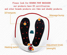 Load image into Gallery viewer, KOSHSH Electromagnetic Foot Massager &amp; Body Therapy Machine, Shiatsu Body Massager Circulation Massager Boost Your Calf Muscle Pump To Stimulate Blood Circulation Therapy Pain Relief

