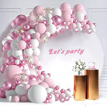 Load image into Gallery viewer, Balloons Arch, Balloon Garland Kit Pink Party Balloons for Birthday Decoration Party Supplies Wedding Party Decoration Supplies -104 Pack
