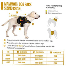 Load image into Gallery viewer, OneTigris Mammoth Dog Backpack 2.0 Version Tear Camping Hiking Dog Backpack for M/L Size Dogs (M, Black)
