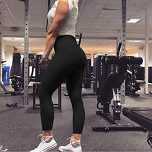 Load image into Gallery viewer, FITTOO  Women Sexy High Waist Butt Scrunch Push Up Leggings Stretch Gym Workout Yoga Pants, M, Black
