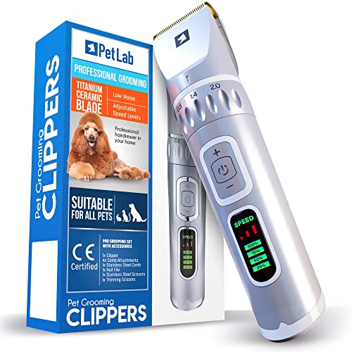 rechargeable dog clippers