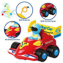 Load image into Gallery viewer, SOKA My First Remote Controlled Racing Car for Toddlers with Sound and Light Toy car Birthday Gift Present for Boys Girls - Red
