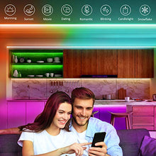 Load image into Gallery viewer, LED Strip Lights 20M Ultra-Long LED Lights Strip Music Sync, App Control with Remote, LED RGB LED Lights for Bedroom, DIY Color Options LED Tape Lights for Bedroom Ceiling Under The Cabinet
