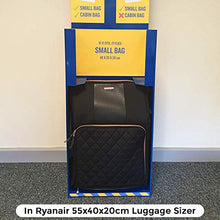 Load image into Gallery viewer, Cabin Max Travel Hack Cabin Luggage Suitcase for Women - 55x40x20cm BA , Jet2, Virgin, Iberia, Ryanair, Air France and Easyjet Premium Size
