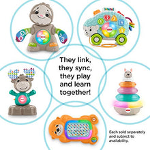 Load image into Gallery viewer, Fisher-Price Linkimals Smooth Moves Sloth - UK English Edition, interactive toy with lights, music, learning content and motion for baby ages 9 months and older
