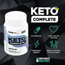 Load image into Gallery viewer, Keto Complete - Unisex Keto Diet Pills -1 Month Supply- Vegan Friendly - SUPPLEMENTS SANCTUARY
