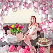 Load image into Gallery viewer, Balloons Arch, Balloon Garland Kit Pink Party Balloons for Birthday Decoration Party Supplies Wedding Party Decoration Supplies -104 Pack
