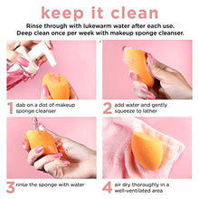 Load image into Gallery viewer, REAL TECHNIQUES Miracle Complexion Makeup Sponge for full cover foundation (Packaging and Colour May Vary) Orange
