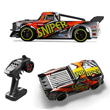 Load image into Gallery viewer, 4DRC H2 1:16 RC High Speed Car, 4WD RC Cars Fast 30KM/H Monster Truck 2.4Ghz Off-Road for Kids and Adults, All Terrain Off Road Truck with Extra drift wheel 2 Battery,50+ Min Play Car Gifts for Boys
