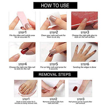 Load image into Gallery viewer, SJOAUET Coffin False Nails with Glue Stickers, Pink purple Medium Fake Nails, 24PCS Glossy Short Ballerina Acrylic Press On nails, Stick On Nail for Women and Girls No Glue Included
