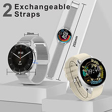 Load image into Gallery viewer, Vosoirsi Smart Watch Women, Fitness Activity Tracker 1.32" with Bluetooth Call,Pedometer Heart Rate Monitor Wrist Sports Watch for Android iOS Calorie Counter Waterproof Notifications Whatsapp
