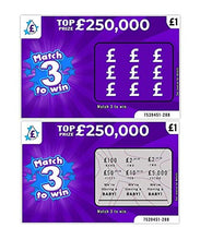 Load image into Gallery viewer, 6 Pack Baby Pregnancy Announcement Scratch Cards Lottery -"We're Having a Baby!" Scratchcards Novelty Fake Gift
