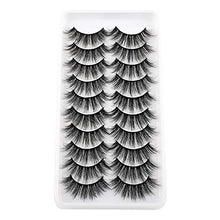 Load image into Gallery viewer, JIMIRE 10 Pairs False Eyelashes Natural Lashes Fluffy 3D Volume Eyelashes Pack
