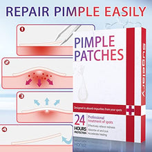 Load image into Gallery viewer, 252 Pcs Pimple Spot Patches, Day and Night Use 2 In 1 Natural Invisible Hydrocolloid Spot Mighty Patches Dots for Spot Absorbing Patches for Face

