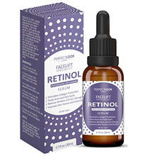 Load image into Gallery viewer, Retinol Serum High Strength with Hyaluronic Acid - FACELIFT SPECIALIST by PERFECT LOOK LONDON. Professional Anti Ageing and Anti Wrinkle for Face. Treats Acne Scars, Fine Lines and Dark Circles
