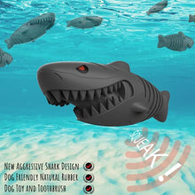 Load image into Gallery viewer, Dog Toys, Squeaky Dog Chews. Durable Natural Rubber Toothbrush. Pet Dental Care &amp; Plaque Removal for Small to Large Dogs
