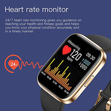 Load image into Gallery viewer, AcclaFit Smart Watch Fitness Tracker, Full Touch 5 ATM Waterproof Smartwatch, Step Counter Watch for Kids Women Men for Android iPhone
