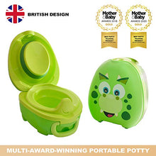Load image into Gallery viewer, My Carry Potty - Dinosaur Travel Potty, Award-Winning Portable Toddler Toilet Seat for Kids to Take Everywhere
