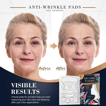Load image into Gallery viewer, Face Wrinkle Patches, 16 Pcs Reusable Anti Wrinkle Pads for Face, 100% Medical-Grade Silicone, Smoothing and Reducing Wrinkles
