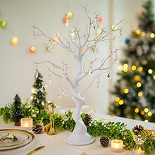 Load image into Gallery viewer, NUPTIO Artificial Christmas Tree Decorative Trees White Twig Tree 58cm Tall Halloween Decorations Wedding Centerpieces for Tables Fake Easter Tree for Christmas Thanksgiving Birthday Party Decor
