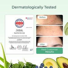 Load image into Gallery viewer, Clay Mask by Plantifique - 100% Vegan Face Mask with Avocado &amp; Green Tea - Body Mud Mask - Face Masks Beauty - Acne Treatment - Natural Dermatologically Tested - Face Masks Skincare - Skin Care
