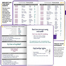 Load image into Gallery viewer, Clever Fox Budget Planner - Expense Tracker Notebook. Monthly Budgeting Journal, Finance Planner &amp; Accounts Book to Take Control of Your Money. Undated - Start Anytime. A5 Size, Purple Hardcover
