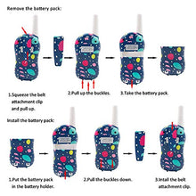 Load image into Gallery viewer, QNIGLO Rechargeable Kids Walkie Talkies, 8 Channels, 2 Mile Long Range, Voice Activated PMR Walkie Talkie Set Built-in Rechargeable Batteries for Girls/Boys/Adults
