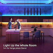 Load image into Gallery viewer, Govee LED Strip Lights 5m RGB Colour Changing Led Lights for Bedroom, LED Lights Strip with Remote and Control Box, Living Room TV Kitchen DIY Decoration
