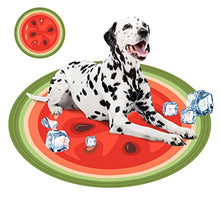 Load image into Gallery viewer, Furrybaby Dog Cooling Mat, Pet Bed Dog Mat Self-Cooling Pad Cool Gel Bed Large Dog Cooling Pads Mats, No Need to Refrigerate or Freeze, Apply Indoors Outdoors Car(Watermelon XL 65cm)

