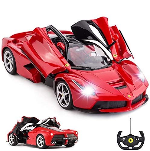 RASTAR Remote Control Ferrari Car, 1:14 Red Ferrari Toy Car, La Ferrari Remote Control Car