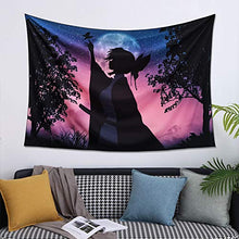Load image into Gallery viewer, Demon Butterfly Tapestry JPN Art Decor for Bedroom Cartoon Poster Background Tapestry Anime Tapestry Funny tapestry for Living Room College Dormitory Room Home Decoration (60 x 40 in)
