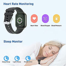 Load image into Gallery viewer, mebossco Smart Watch, 1.69 Inch Fitness Tracker, Activity Tracker with Sleep Heart Rate Monitor, IP67 Waterproof Smartwatch, Fitness Watch with Step Counter Stopwatch,Sport Watch for Android iOS Phone
