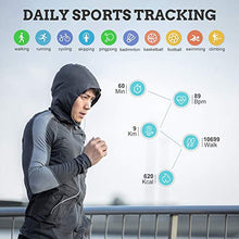 Load image into Gallery viewer, LIGE Smart Watch for Men, Bluetooth Calls Voice Chat Fitness Tracker with Blood Pressure Heart Rate Sleep Monitor,1.3" Full Touch Screen Activity Trackers IP67 Waterproof Pedometer for iOS Android
