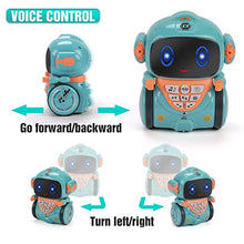 Load image into Gallery viewer, KaeKid Robot Toys for Kids, Interactive Smart Robot with Voice Control, Speech Recognition, Singing, Dancing, Repeating and Recording, Telling a Story, Gifts for 3 4 5 6 7 Year Old (Blue)
