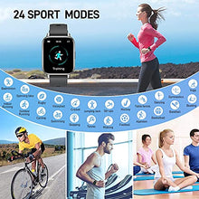 Load image into Gallery viewer, mebossco Smart Watch, 1.69 Inch Fitness Tracker, Activity Tracker with Sleep Heart Rate Monitor, IP67 Waterproof Smartwatch, Fitness Watch with Step Counter Stopwatch,Sport Watch for Android iOS Phone
