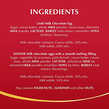 Load image into Gallery viewer, Lindt LINDOR Milk Chocolate Easter Egg Gift, 322g - Perfect for Easter Gifting - containing LINDOR Milk filled eggs with a smooth melting filling and a Lindt Milk chocolate egg
