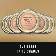 Load image into Gallery viewer, Max Factor Miracle Touch Foundation, New and Improved Formula, SPF 30 and Hyaluronic Acid, 45 Warm Almond
