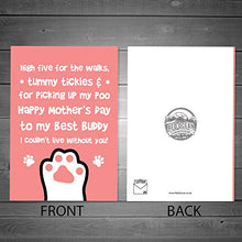 Load image into Gallery viewer, Red Ocean Funny Mothers Day Card From The Dog Novelty Mother's Day Card For Mum Mummy
