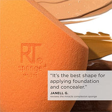 Load image into Gallery viewer, REAL TECHNIQUES Miracle Complexion Makeup Sponge for full cover foundation (Packaging and Colour May Vary) Orange
