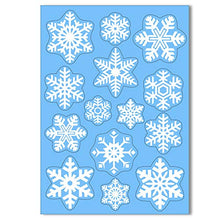 Load image into Gallery viewer, Articlings 42 Original Snowflake Window Clings | Fabulous Static PVC Stickers
