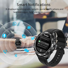 Load image into Gallery viewer, Smart Watch for Men,Bluetooth Watch Make or Answer Calls with Microphone Speaker,Fitness Tracker Watch with Heart Rate Sleep Monitor 20 Sports Modes,IP67 Waterproof for Android iOS (Black)
