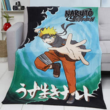 Load image into Gallery viewer, Coco Moon Naruto Bed Fleece Blanket Bedding Ideal Anime Enthusiastic Bedroom Accessories Gifts Present
