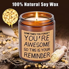 Load image into Gallery viewer, InFanso Scented Candles - Friendship Gifts for Women, Thank You Gifts, Teacher Appreciation Gifts - Best Friend, Friends Gifts, Graduation Gifts - Funny Mothers Day, Birthday Gifts for Women
