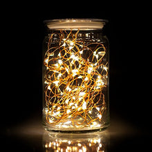 Load image into Gallery viewer, LED Fairy Lights Battery Operated ITART 8pcs Warm White String Lights 2m with 20 LEDs for DIY Handcraft Wearable Submercible for Christmas Costume Centerpieces Lighting
