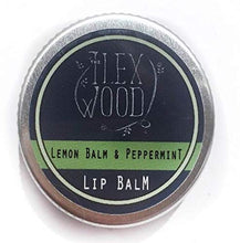 Load image into Gallery viewer, Lemon Balm and Peppermint Lip Balm - all natural, coldsore prevention, palm oil free, cruelty free, plastic free, moisturising lip balm, handcrafted in the UK - 10ml
