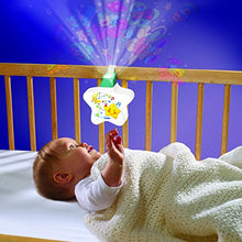 Load image into Gallery viewer, TOMY First Years Starlight Dream Show Baby Night Light Projector | Gentle Baby Soother Nursery Night Light with Lights &amp; Sounds | Suitable for Boys &amp; Girls from 0 - 6 Months
