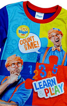 Load image into Gallery viewer, Get Wivvit Boys Pyjamas Blippi Pjs Count with Me Learn &amp; Play Pajamas Sizes from 18 Months to 5 Years, 3-4 Years
