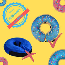 Load image into Gallery viewer, Inflatable Dog Collar | Great Alternative to a Dog Cone or a Dog Cone Collar | Our Super Comfy Dog Doughnuts Make Excellent Recovery Collars For Dogs | Suitable for Large Dogs (Blue)
